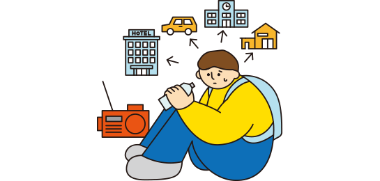 広域的な停電による通信支障